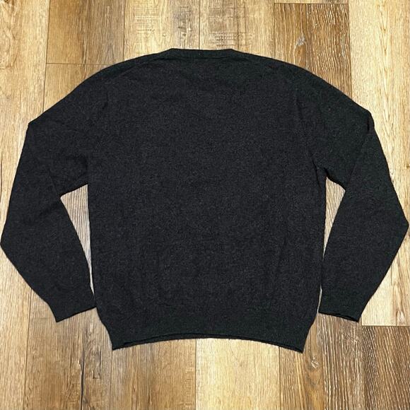 Club Room Estate 100% Cashmere Sweater Mens L Minimalist Preppy Career Holiday - Picture 4 of 6